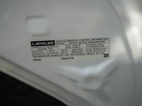 New 2026 Lexus RX 500h F Sport AWD/4WD image 28