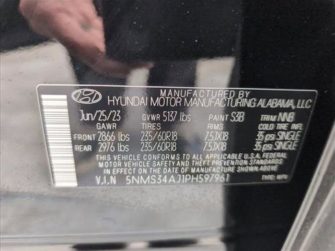 Certified 2023 Hyundai Santa Fe SEL w/ Premium Package FWD image 27