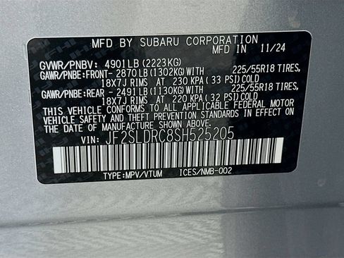 Used 2025 Subaru Forester Limited w/ Popular Package #1 AWD/4WD image 33