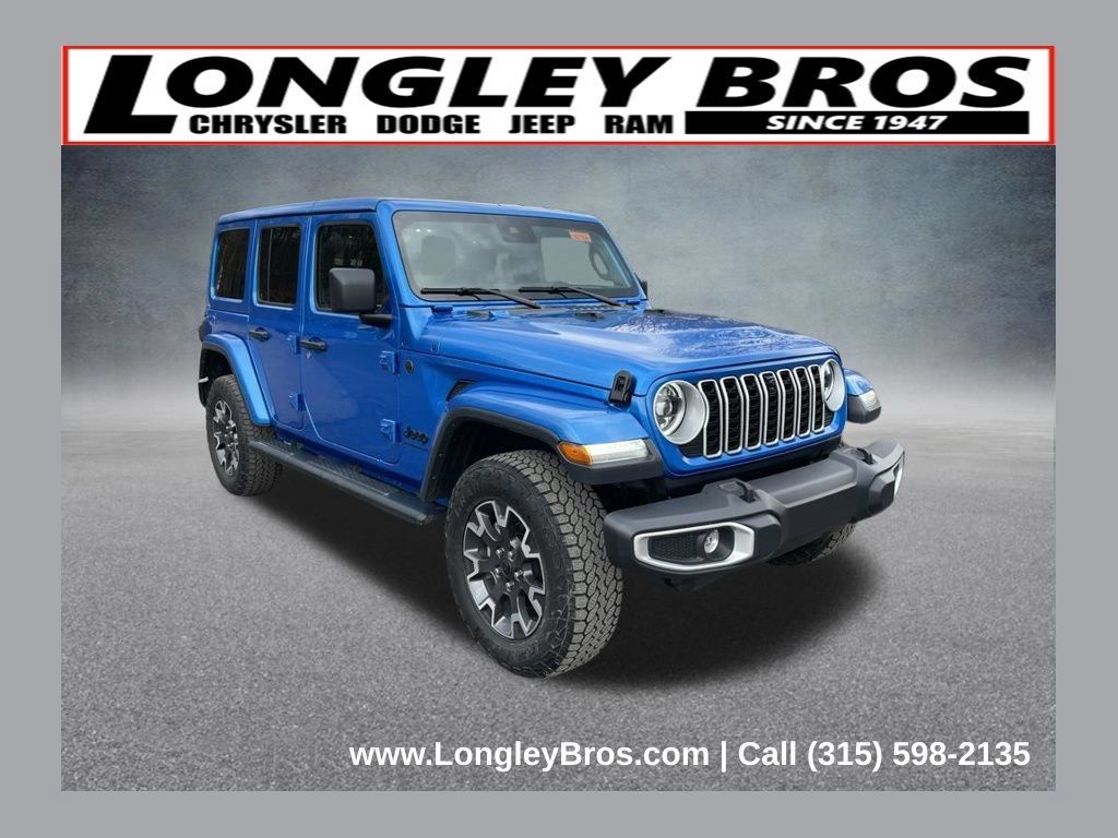 Used 2025 Jeep Wrangler Unlimited Sahara w/ Dual Top Group AWD/4WD image 1