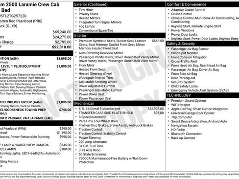 Used 2026 RAM 2500 Laramie w/ Night Edition AWD/4WD image 44