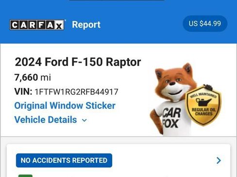 Used 2024 Ford F150 Raptor image 6