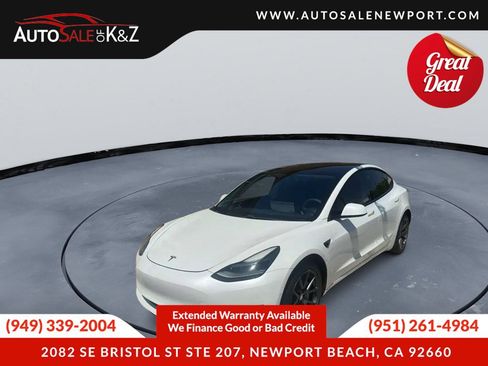 Used 2021 Tesla Model 3 Standard Range Plus RWD image 1
