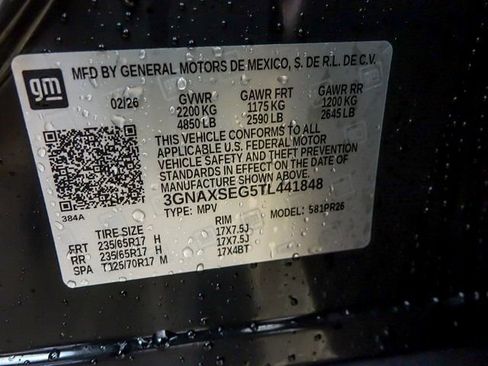 New 2026 Chevrolet Equinox ACTIV w/ LPO, Floor Liner Package AWD/4WD image 23