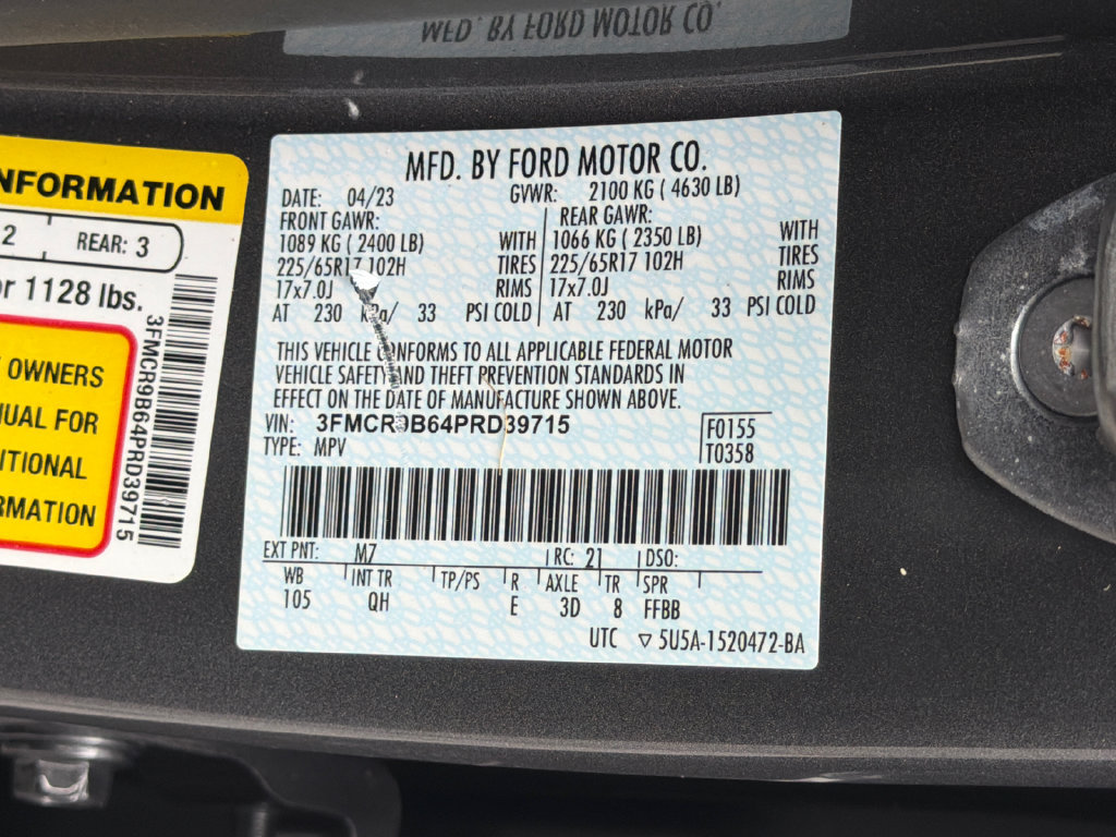 Used 2023 Ford Bronco Sport Big Bend w/ Convenience Package AWD/4WD image 32