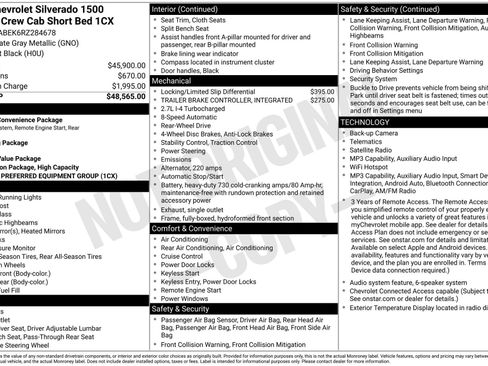 Used 2024 Chevrolet Silverado 1500 Custom image 23