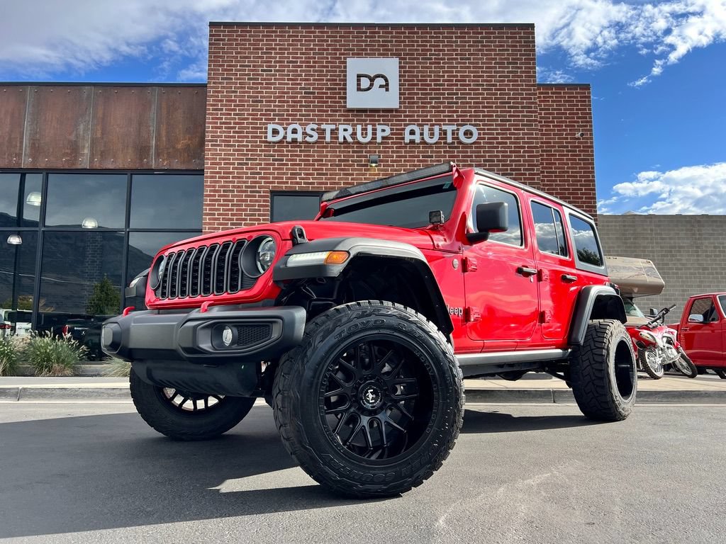 Used 2024 Jeep Wrangler Unlimited Rubicon w/ XTREMEE 35" Tire Package AWD/4WD image 1