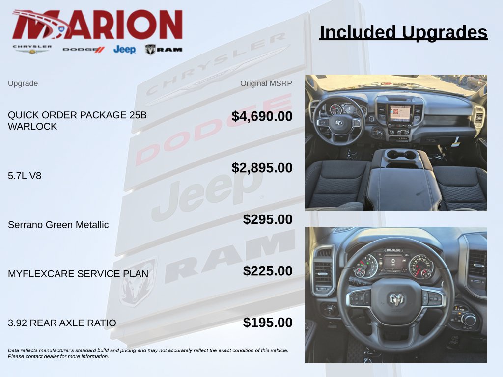 New 2027 RAM 1500 Warlock AWD/4WD image 9