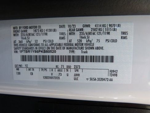 Used 2023 Ford Transit 250 Low Roof w/ Exterior Upgrade Package image 33