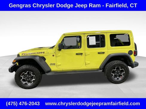 Used 2023 Jeep Wrangler Unlimited Rubicon w/ Cold Weather Group AWD/4WD image 3