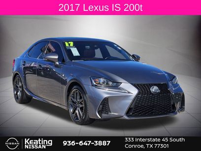 Used 2017 Lexus IS 200t F Sport w/ F Sport Package