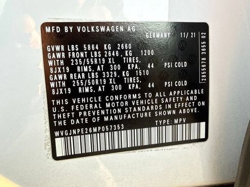 Used 2021 Volkswagen ID.4 Pro AWD/4WD image 12