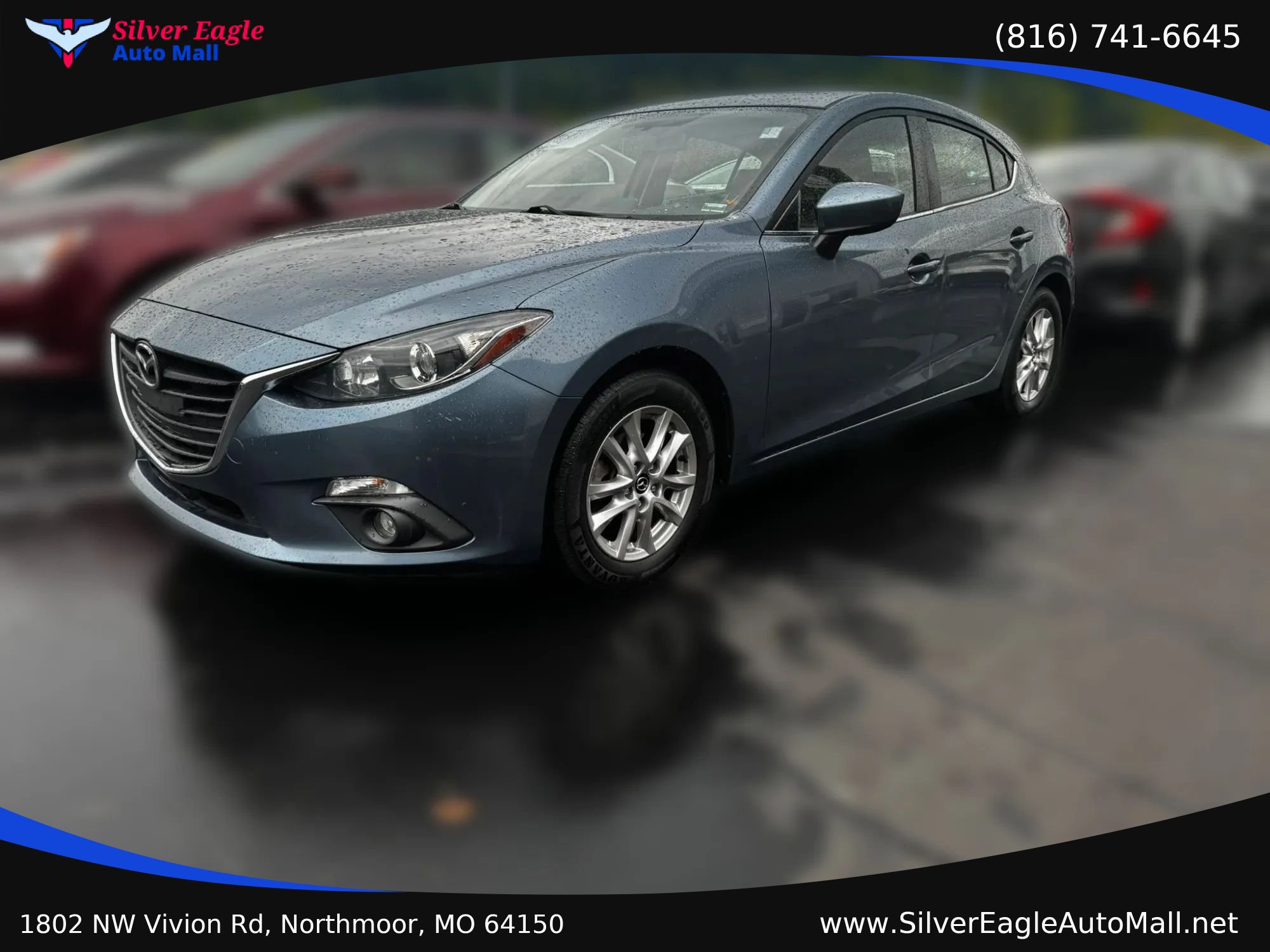 Used 2016 MAZDA MAZDA3 i Touring w/ Popular Equipment Package FWD image 1