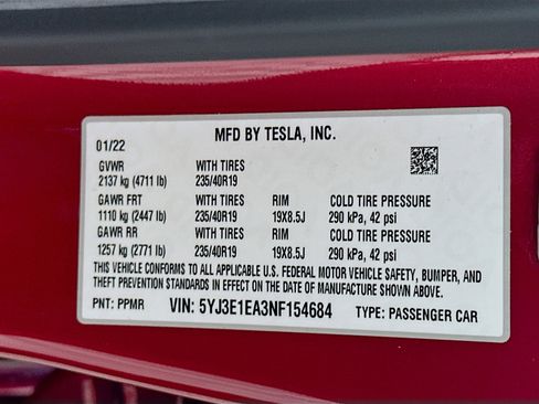 Used 2022 Tesla Model 3 image 12