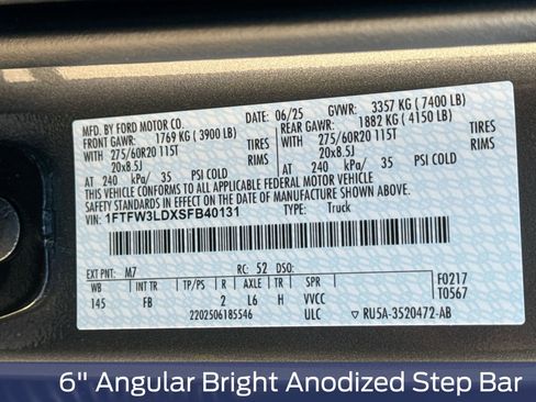 New 2025 Ford F150 XLT w/ Equipment Group 302A MID image 39