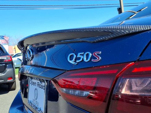 Used 2019 INFINITI Q50 Red Sport 400 w/ Sensory Package AWD/4WD image 7