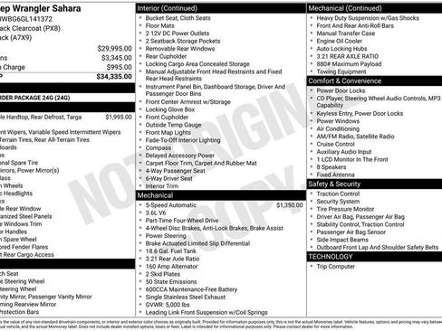 Used 2016 Jeep Wrangler Sahara image 5