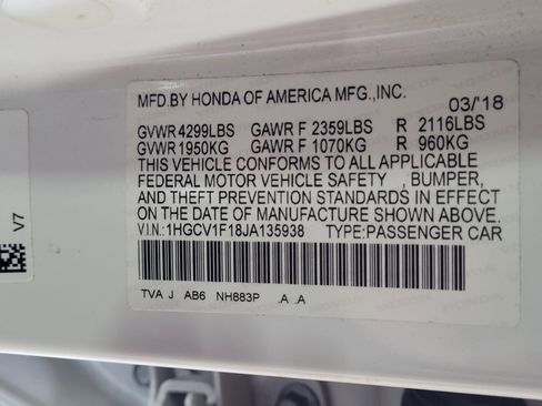 Used 2018 Honda Accord LX image 33