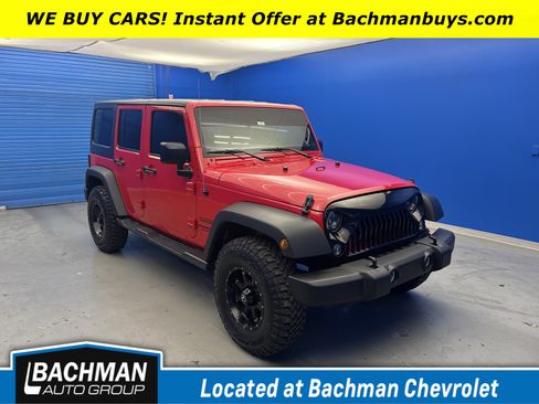 Used 2017 Jeep Wrangler Unlimited Sport w/ Quick Order Package 24S AWD/4WD image 1