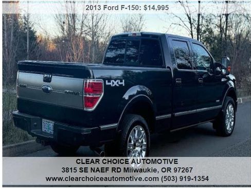 Used 2013 Ford F150 Platinum AWD/4WD image 6