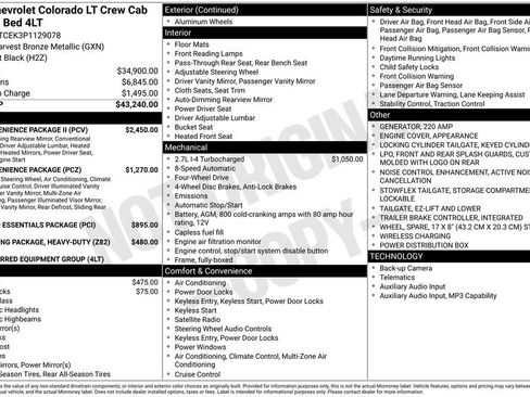 Used 2023 Chevrolet Colorado LT w/ LT Convenience Package II image 31