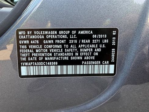 Used 2013 Volkswagen Passat 2.5 S FWD image 48