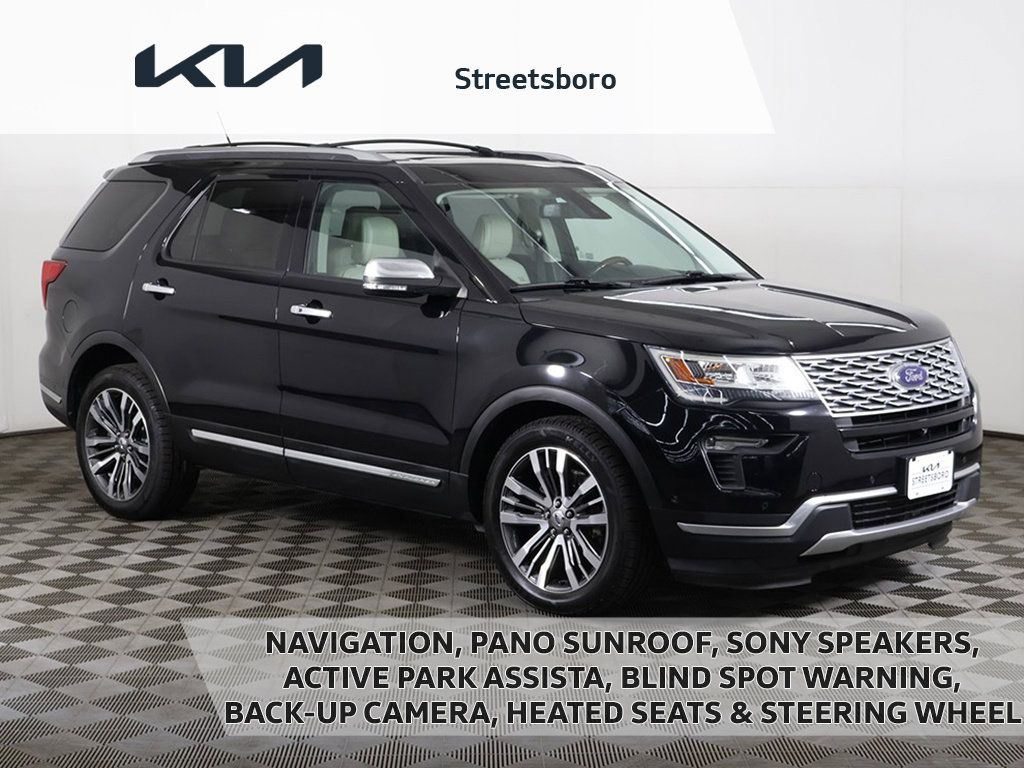 Used 2018 Ford Explorer Platinum AWD/4WD image 1