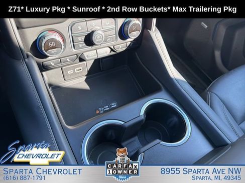 Used 2024 Chevrolet Tahoe Z71 w/ Luxury Package AWD/4WD image 39