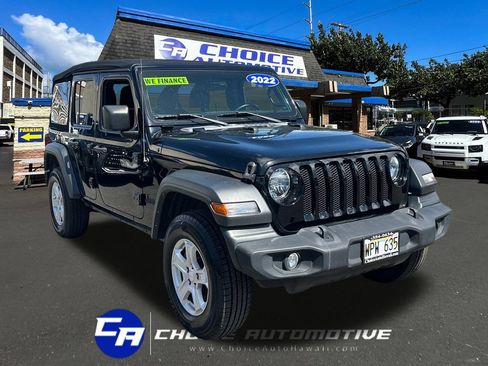 Used 2022 Jeep Wrangler Unlimited Sport AWD/4WD image 10