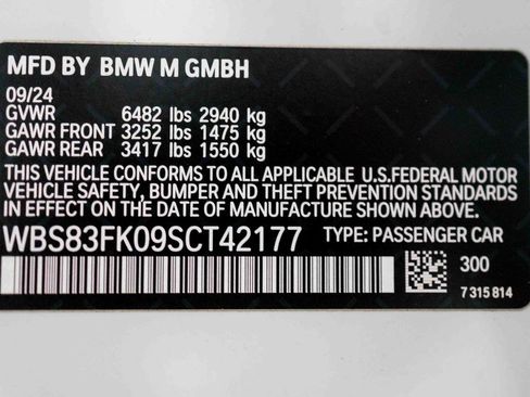 Used 2025 BMW M5 w/ Carbon Package AWD/4WD image 46