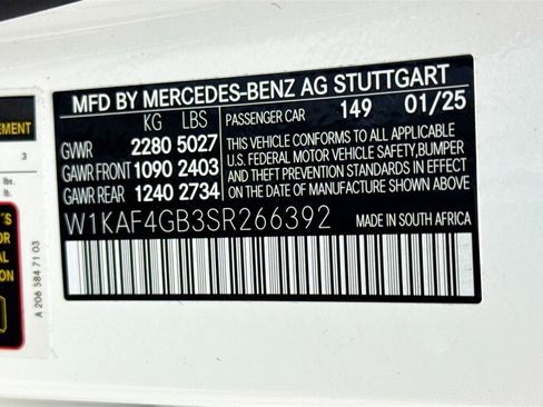 Certified 2025 Mercedes-Benz C 300 Sedan image 34