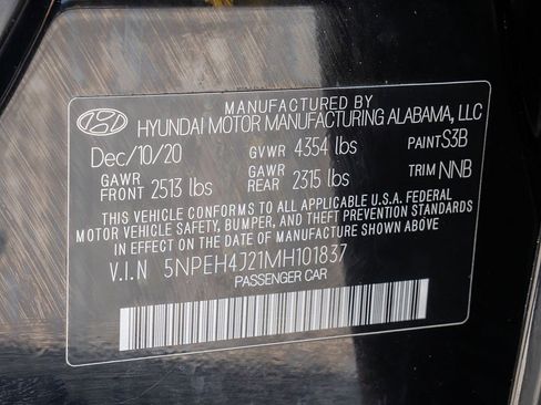 Used 2021 Hyundai Sonata Limited image 34