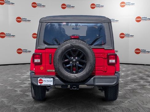 Certified 2023 Jeep Wrangler Unlimited Sport w/ LED Headlamp & Fog Lamp Group AWD/4WD image 6
