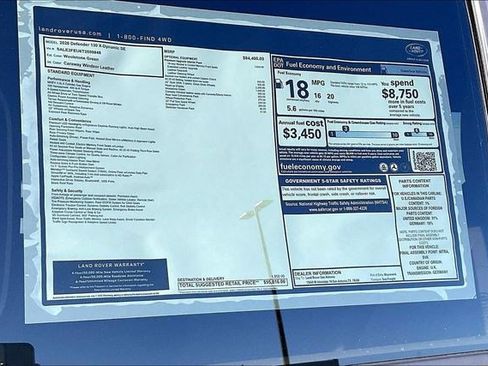 New 2026 Land Rover Defender 130 X-Dynamic SE image 16