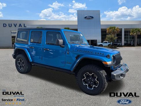 Used 2022 Jeep Wrangler Unlimited Rubicon 4xe AWD/4WD image 1