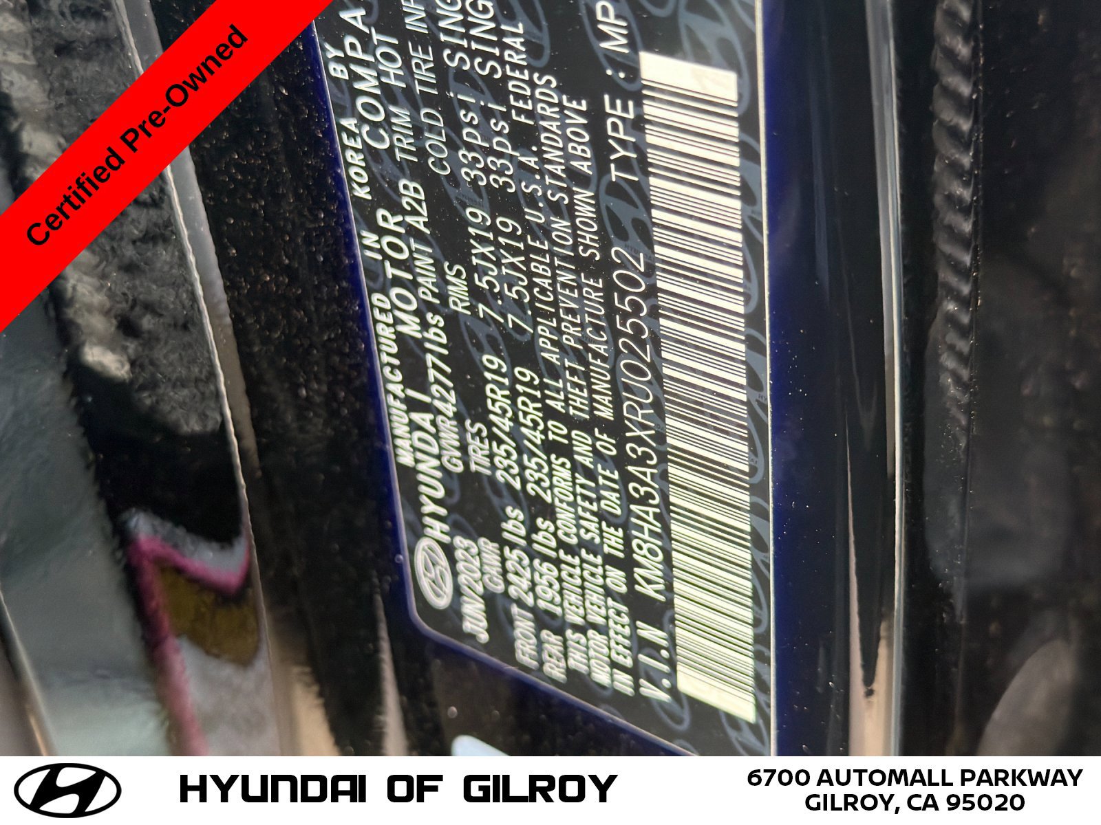 Certified 2024 Hyundai Kona N Line FWD image 29