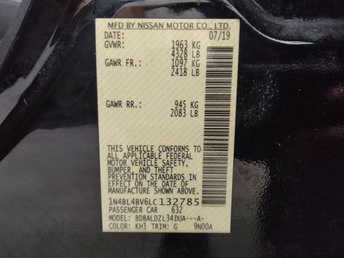 Used 2020 Nissan Altima 2.5 S FWD image 33