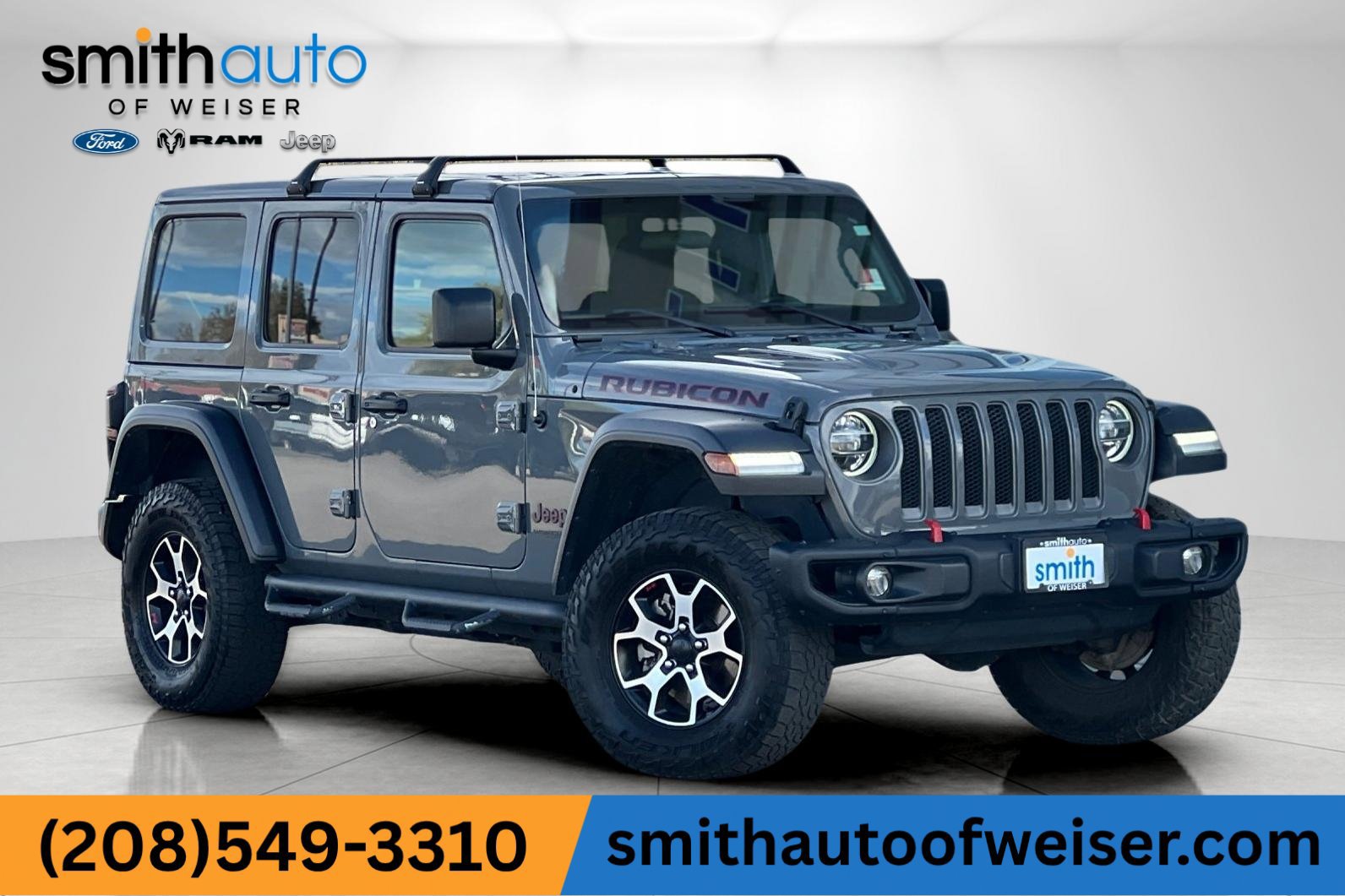 Used 2020 Jeep Wrangler Unlimited Rubicon w/ Steel Bumper Group AWD/4WD 360° Tour