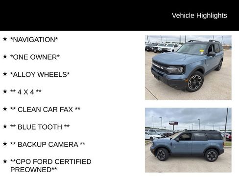 Used 2025 Ford Bronco Sport Outer Banks w/ Outer Banks Tech Package+ image 4