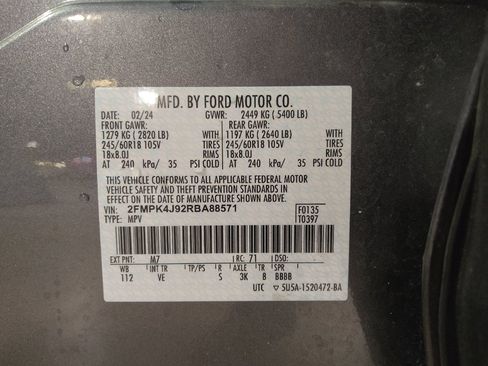 Used 2024 Ford Edge SEL image 33