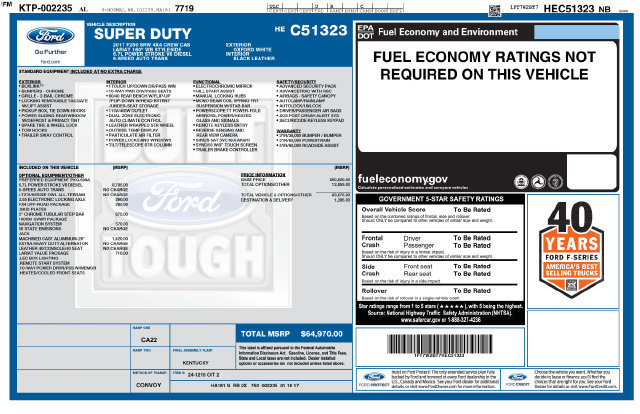 Used 2017 Ford F250 Lariat w/ Lariat Value Package AWD/4WD image 15