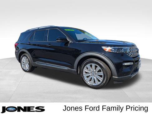 Used 2020 Ford Explorer Limited w/ Class III Trailer Tow Package RWD image 1