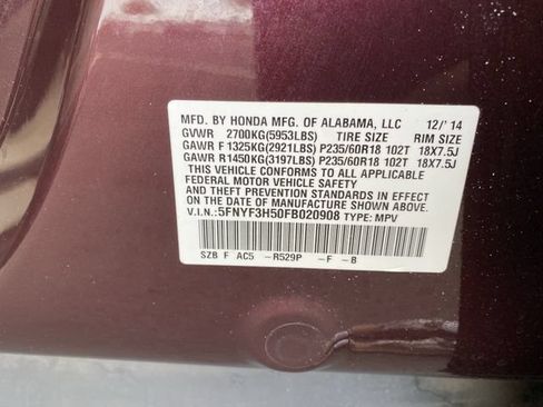Used 2015 Honda Pilot EX-L image 45