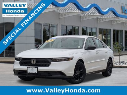 Certified 2025 Honda Accord SE