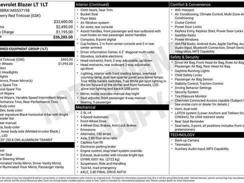 Used 2021 Chevrolet Blazer LT image 3