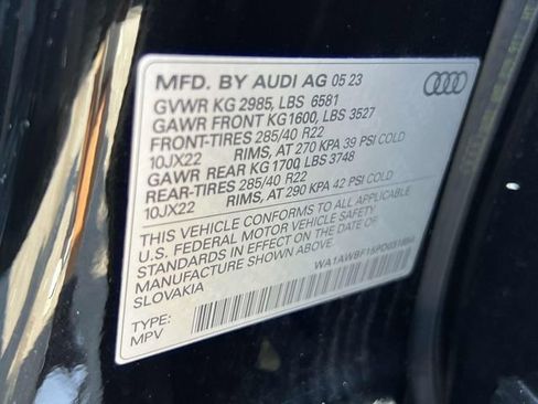 Used 2023 Audi SQ8 Premium Plus image 19