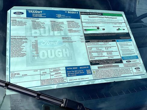 New 2025 Ford Transit 150 Low Roof w/ Load Area Protection Package image 14