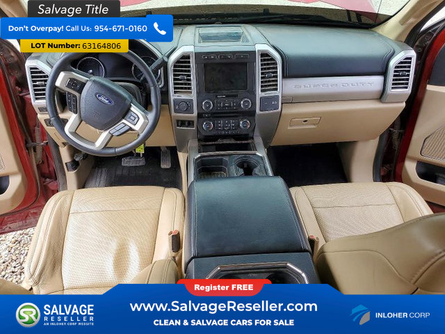 Used 2017 Ford F350 Lariat w/ Lariat Value Package AWD/4WD image 11