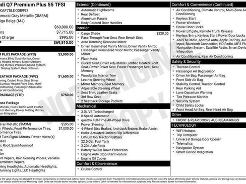 Used 2020 Audi Q7 3.0T Premium Plus w/ Premium Plus Package image 24