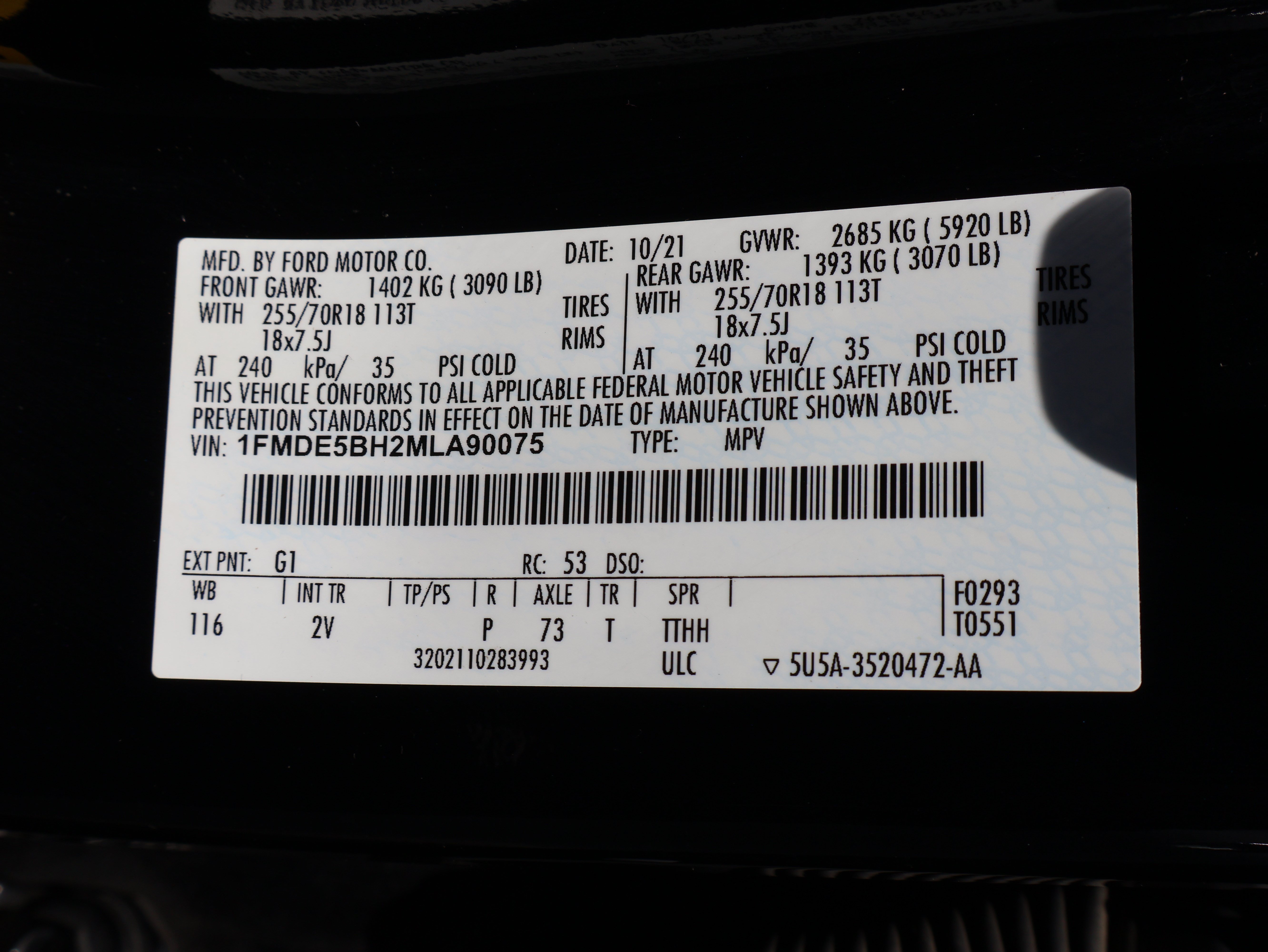 Used 2021 Ford Bronco Outer Banks AWD/4WD image 39